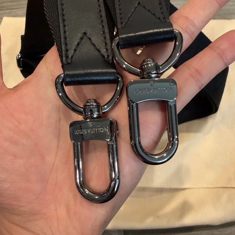 Louis Vuitton Trio Messenger Monogram Black Eclipse Bag LV M69443